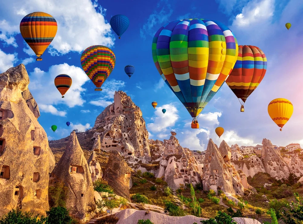 Colorful Balloons, Cappadocia (2000 pieces)