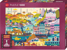 Load image into Gallery viewer, Wes Anderson Films (1000 pieces)
