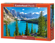 Load image into Gallery viewer, Spring at Moraine Lake, Canada (500 pieces)
