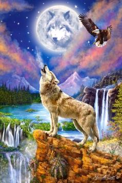 Wolfs Night (1500 pieces)