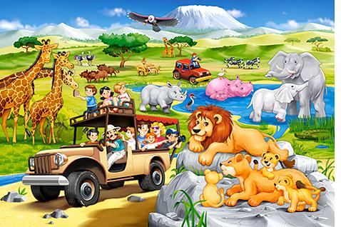 Safari Adventure (40 Pieces)
