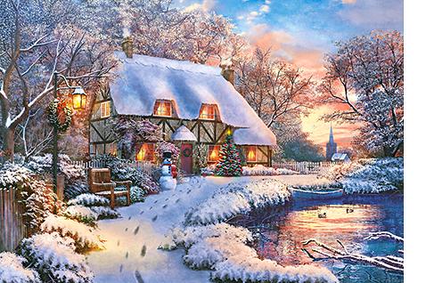 Winter Cottage (500 pieces)