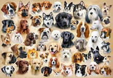 Load image into Gallery viewer, Collage with Dogs (1500 pieces)
