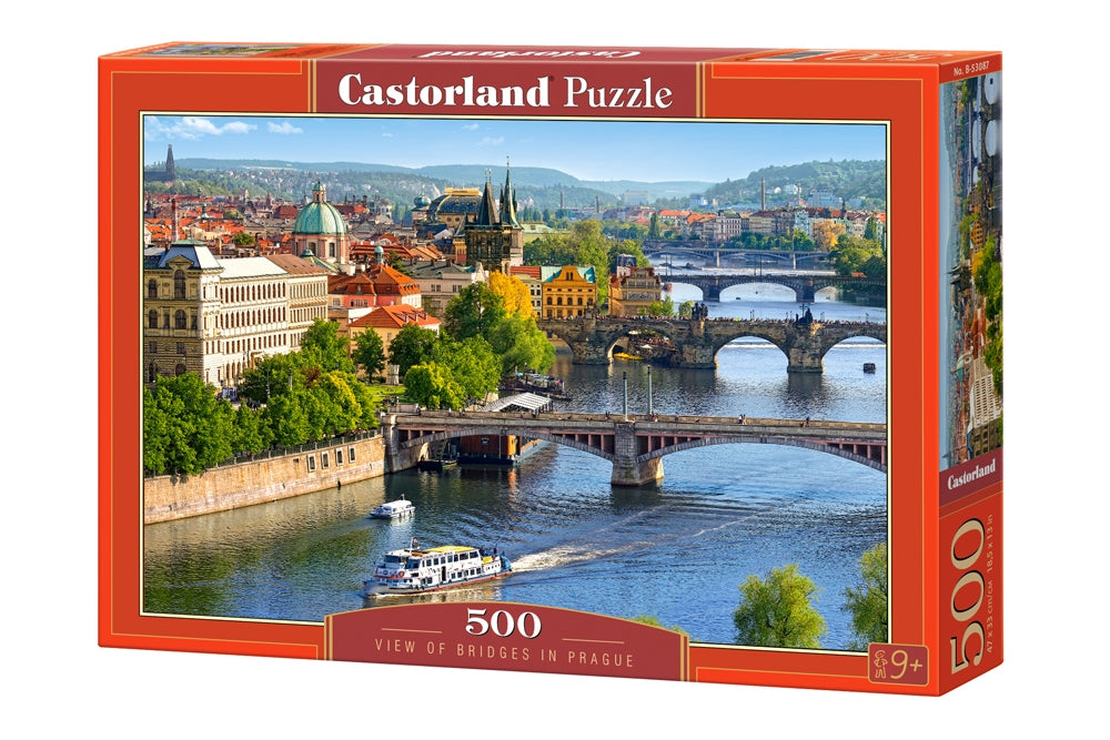 View of Bridges in Prague (500 pieces)