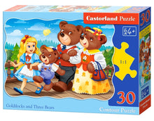 Load image into Gallery viewer, Goldilocks and Three Bears (30 pieces)
