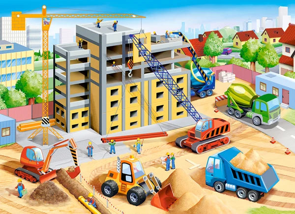 Big Construction Site (70 pieces)