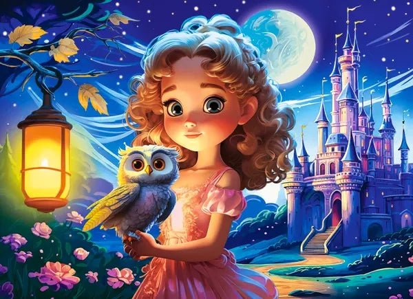 Princess with Owl (70 pieces)