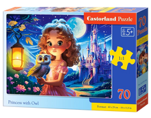 Load image into Gallery viewer, Princess with Owl (70 pieces)
