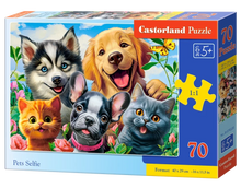 Load image into Gallery viewer, Pets Selfie (70 pieces)
