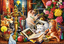 Load image into Gallery viewer, Wizard Kittens (1000 pieces)
