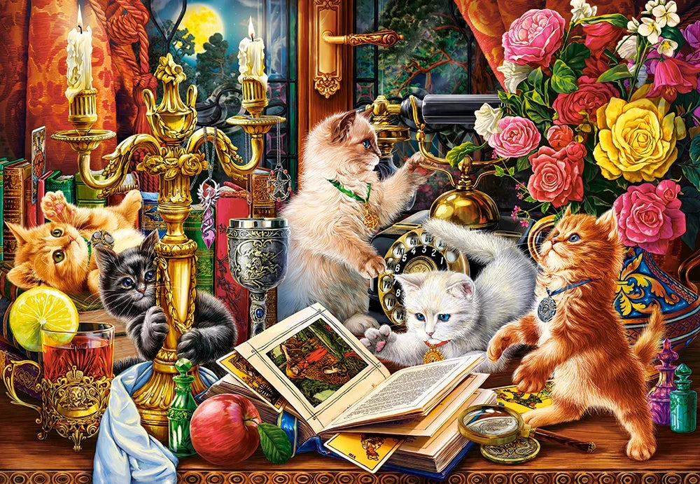 Wizard Kittens (1000 pieces)
