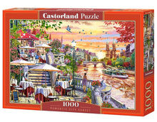 Load image into Gallery viewer, Romantic City Sunset (1000 pieces)
