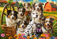 Load image into Gallery viewer, Happy Dogs In The Countryside (1000 pieces)
