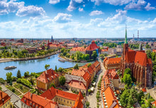 Load image into Gallery viewer, Aerial View Of Wroclaw, Poland (1000 pieces)
