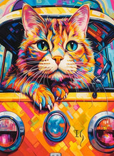 Load image into Gallery viewer, Cat Bus Travel (100 pieces)
