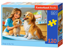 Load image into Gallery viewer, Dogs at the Vet (120 pieces)
