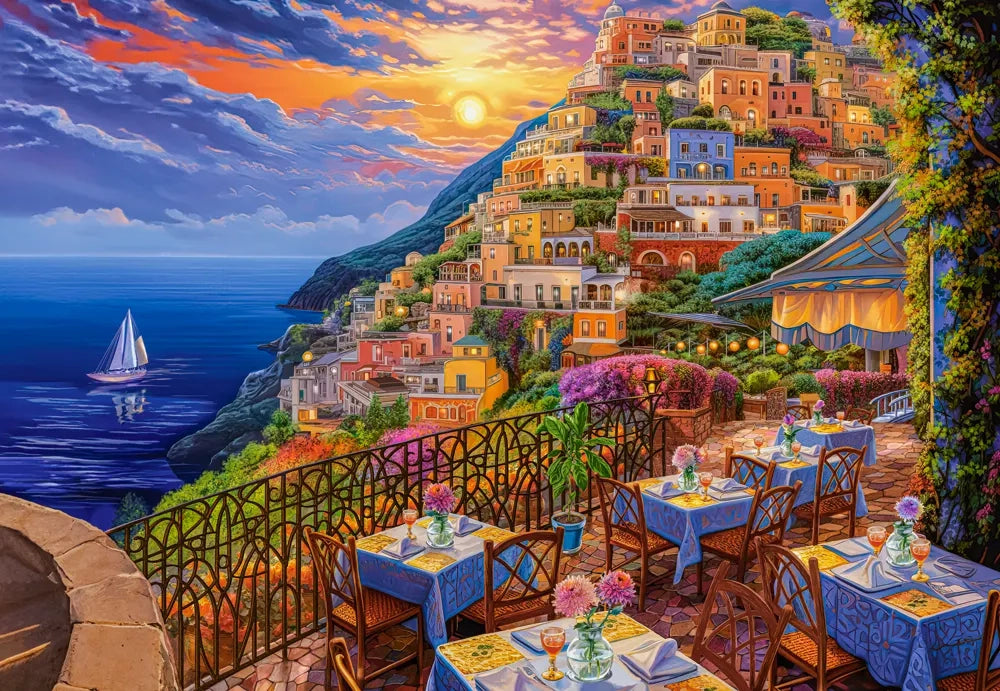 Romantic Positano Evening (1500 pieces)