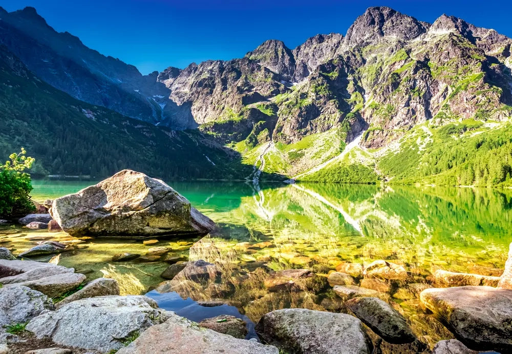 Sunrise at Morskie Oko, Tatras, Poland (1500 pieces)