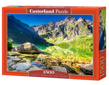 Load image into Gallery viewer, Sunrise at Morskie Oko, Tatras, Poland (1500 pieces)
