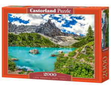 Load image into Gallery viewer, Lake Sorapis, Alps, Italy (2000 pieces)
