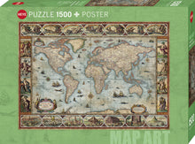 Load image into Gallery viewer, Willem Blaeu World (1500 pieces)
