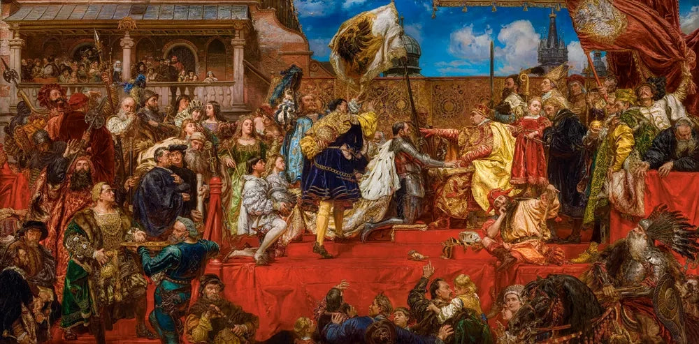 The Prussian Homage, Jan Matejko (4000 pieces)