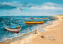 Load image into Gallery viewer, Morning at the Seaside (500 pieces)
