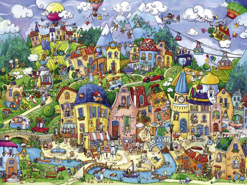 Happytown (1500 pieces)