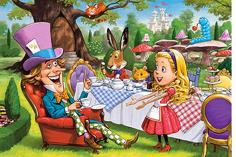 Alice In Wonderland (40 Pieces)