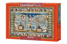 Load image into Gallery viewer, Map Of The World, 1639 (2000 pieces)
