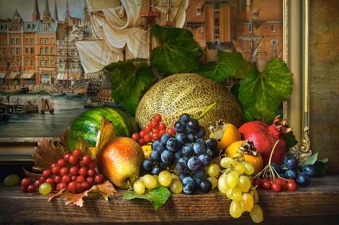 Still Life with Fruits (1500 pieces)