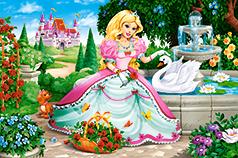 Princess With Swan (60 pieces)