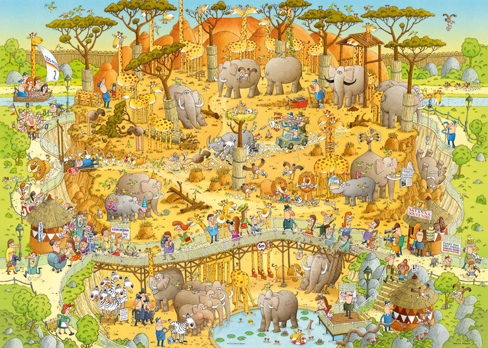 African Habitat (1000 pieces)