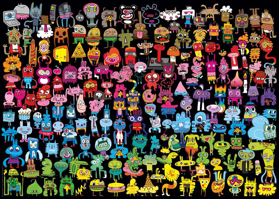 Doodle Rainbow (1000 pieces)