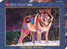 Load image into Gallery viewer, Night Wolf (1000 pieces)
