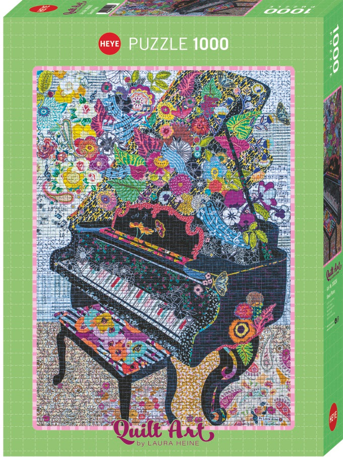 Sewn Piano (1000 pieces)