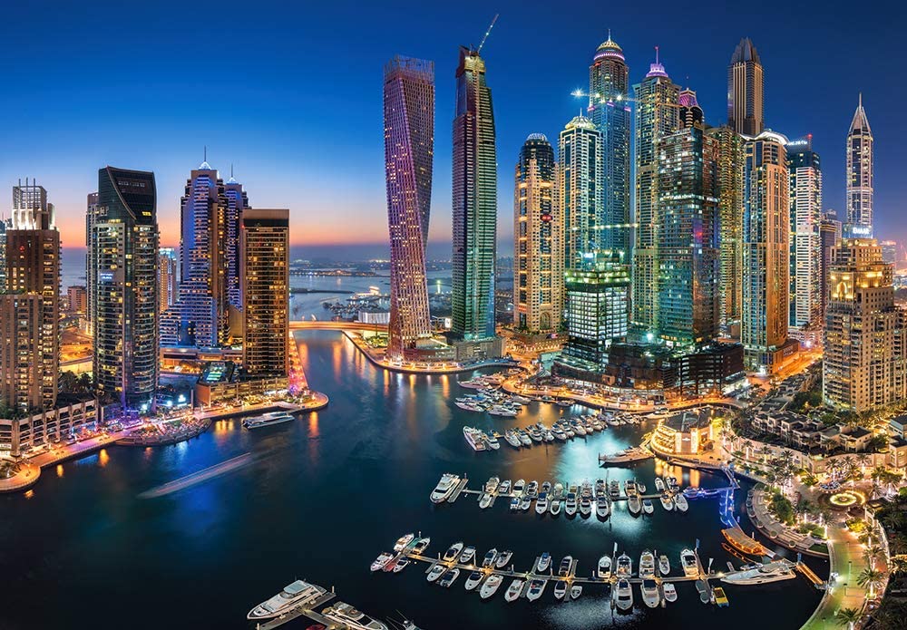 Skyscrapers Of Dubai (1500 pieces)