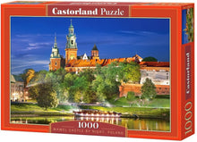 Load image into Gallery viewer, Wawel Castle by Night, Poland (1000 pieces)
