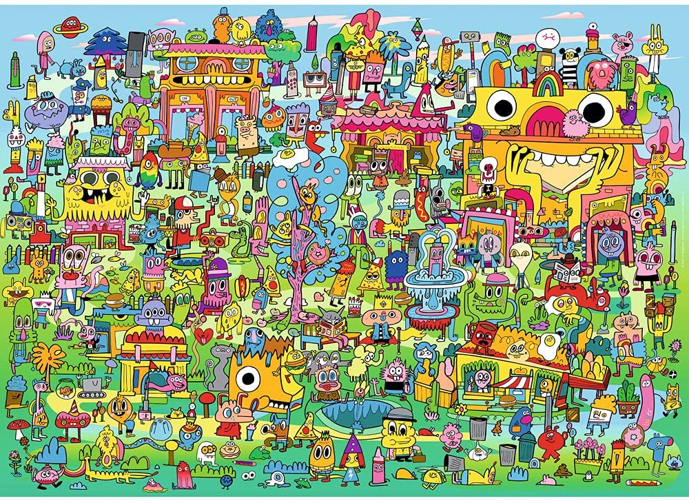 Doodle Village (1000 pieces)