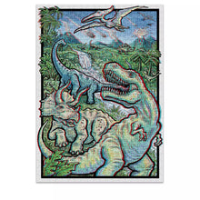 Load image into Gallery viewer, Dinosaurs 3D Jigsaw Puzzle (500 pieces)
